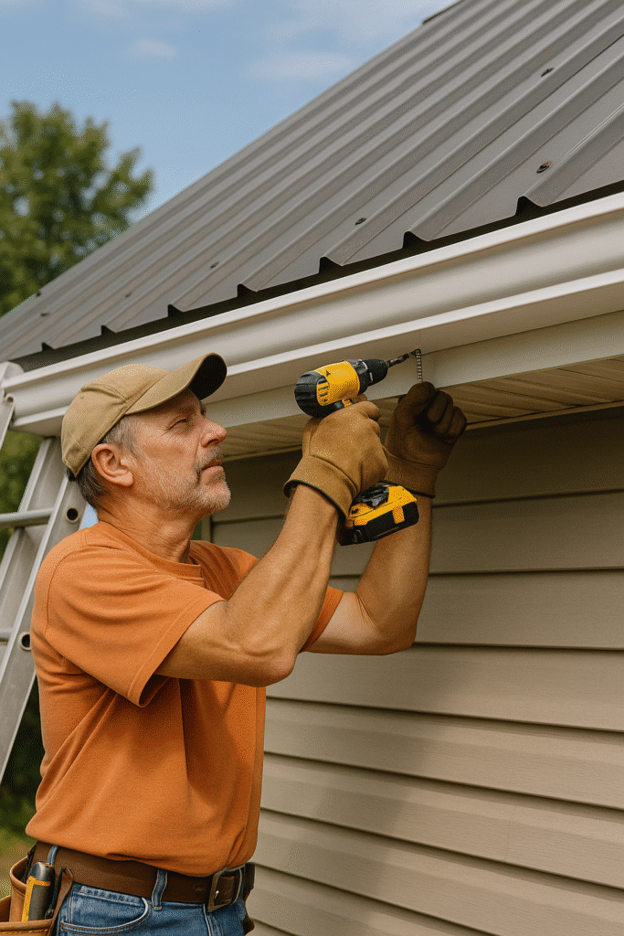 Best time of year to fit rain gutters